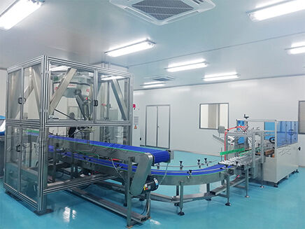 自動(dòng)裝箱機(jī)客戶現(xiàn)場(chǎng)