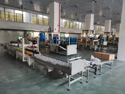 給袋式糖果包裝機(jī)客戶現(xiàn)場(chǎng)